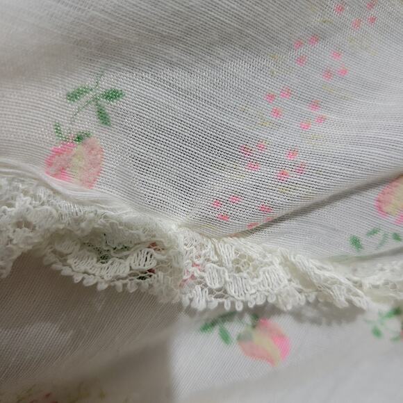 Vintage Vicky Vaughn Prairie Dress White Maxi Embroidered Gigot Puff Sleeve XXS - Picture 10 of 16